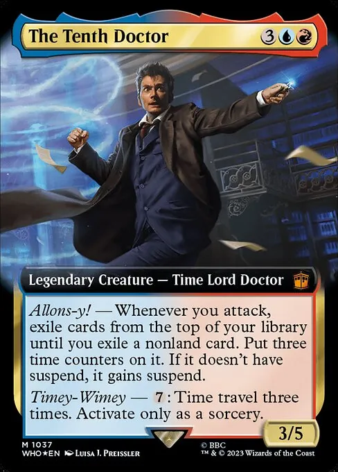 The Tenth Doctor · Doctor Who 1037/1178