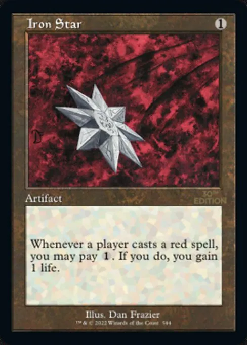 Iron Star · 30th Anniversary Edition 544/594