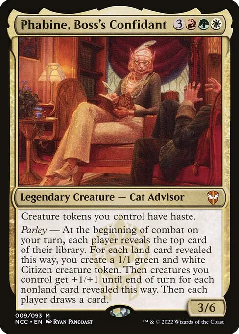 Phabine, Boss's Confidant · New Capenna Commander 9/447