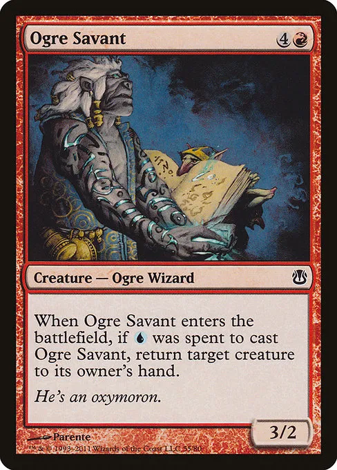 Ogre Savant · Duel Decks: Ajani vs. Nicol Bolas 55/80