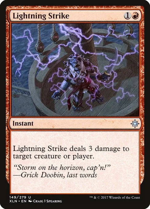 Lightning Strike · Ixalan 149/289