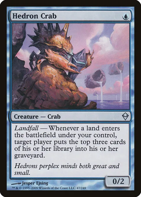 Hedron Crab · Zendikar 47/269