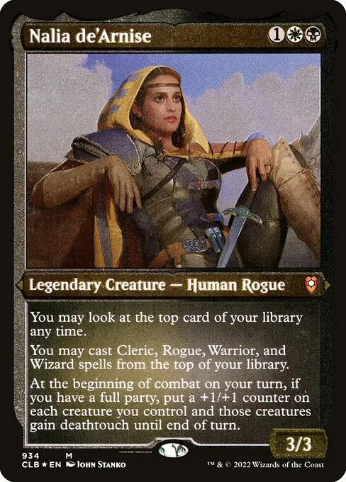 Nalia de'Arnise · Commander Legends: Battle for Baldur's Gate 934/936