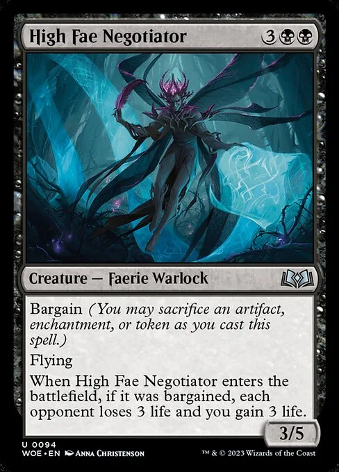 High Fae Negotiator · Wilds of Eldraine 94/381
