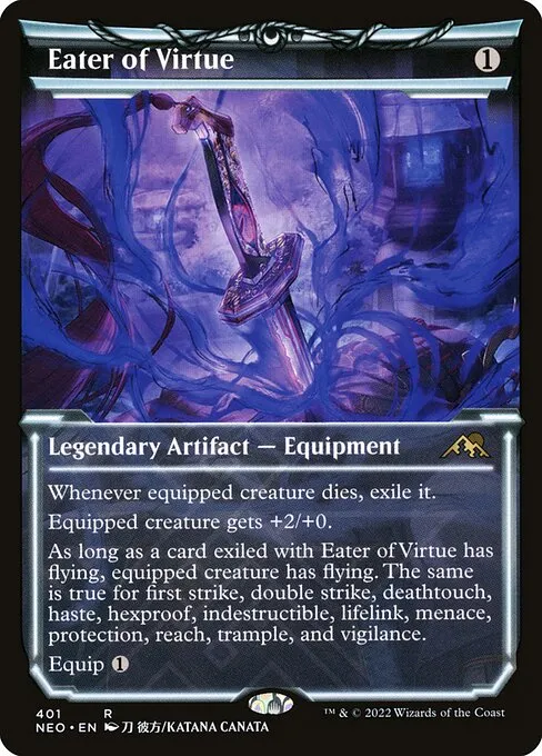 Eater of Virtue · Kamigawa: Neon Dynasty 401/531