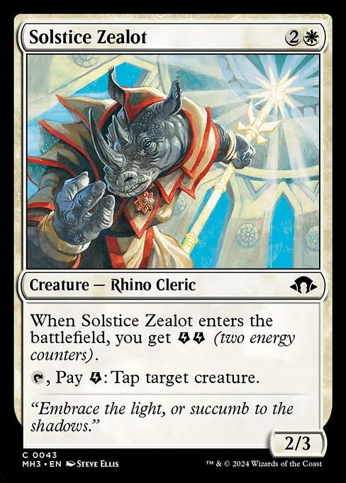 Solstice Zealot · Modern Horizons 3 43/528