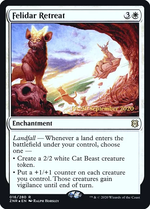 Felidar Retreat · Zendikar Rising Promos 16s/153