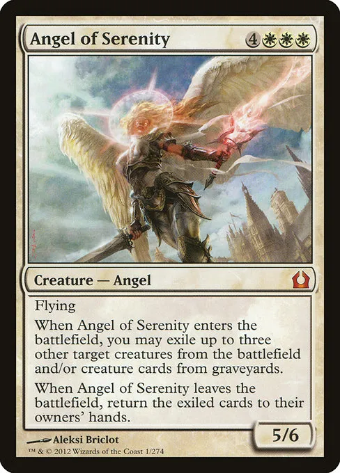 Angel of Serenity · Return to Ravnica 1/274