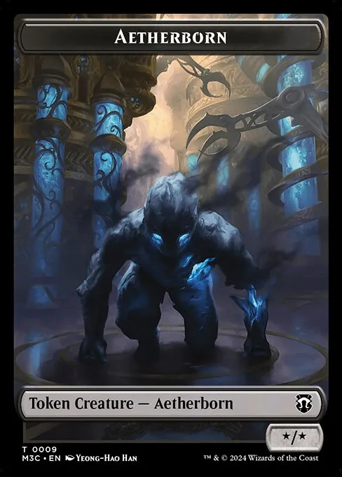 Aetherborn · Modern Horizons 3 Commander Tokens 9/28