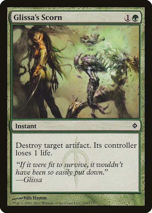 Glissa's Scorn · New Phyrexia 110/175