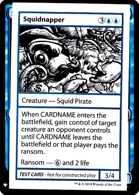 Squidnapper · Mystery Booster Playtest Cards 2019 29/121