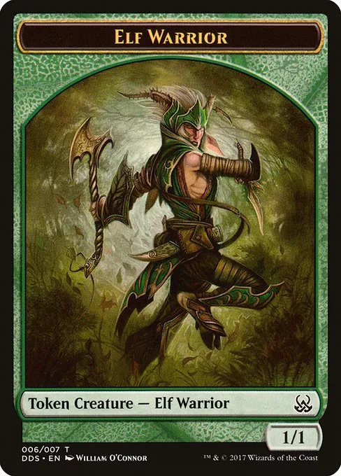 Elf Warrior · Duel Decks: Mind vs. Might Tokens 6/7