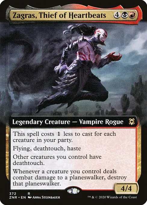 Zagras, Thief of Heartbeats · Zendikar Rising 372/407