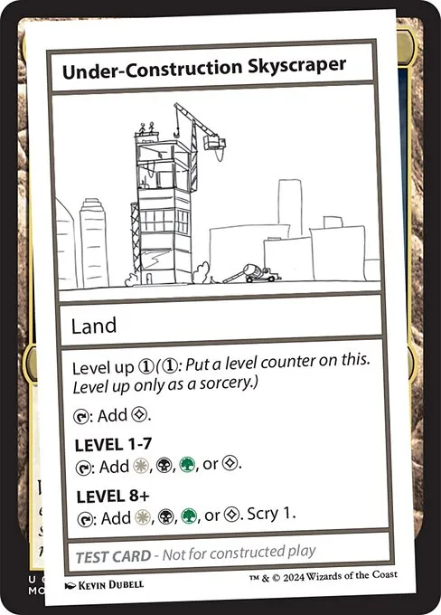 Under-Construction Skyscraper · Mystery Booster 2 620/385