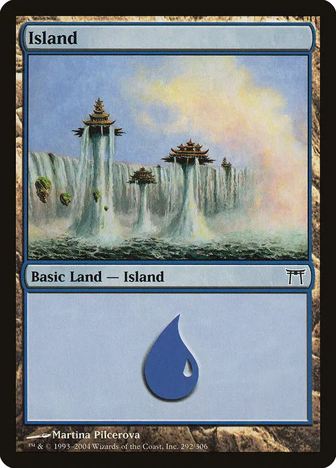 Island · Champions of Kamigawa 292/307