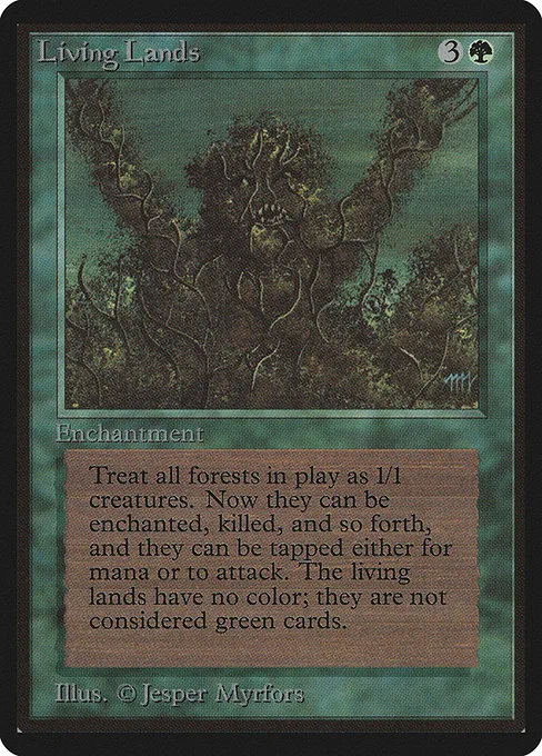 Living Lands · Limited Edition Beta 210/302