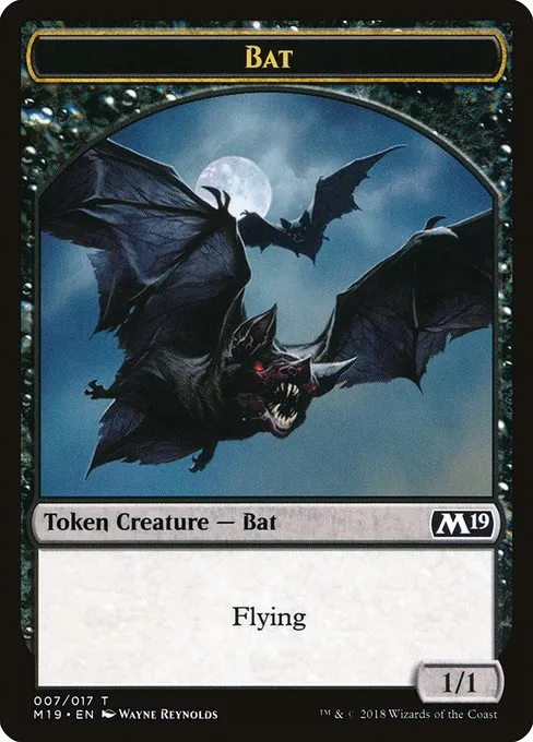 Bat · Core Set 2019 Tokens 7/18
