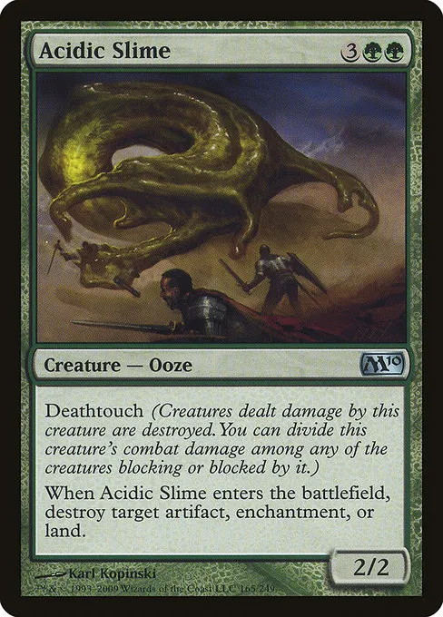 Acidic Slime · Magic 2010 165/249