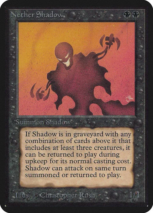 Nether Shadow · Limited Edition Alpha 116/295