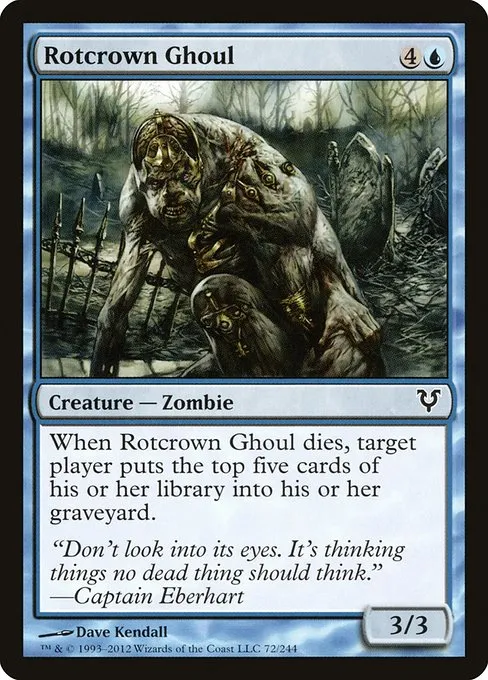 Rotcrown Ghoul · Avacyn Restored 72/244