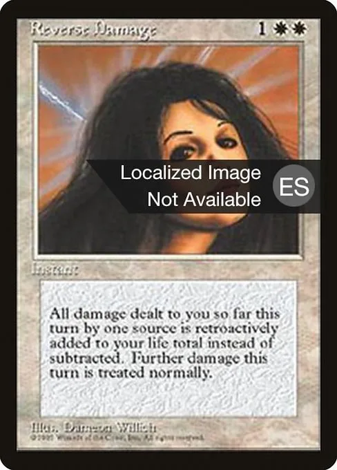 Reverse Damage · Fourth Edition Foreign Black Border 45/378