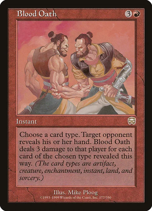 Blood Oath · Mercadian Masques 177/350