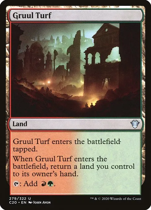 Gruul Turf · Commander 2020 279/322