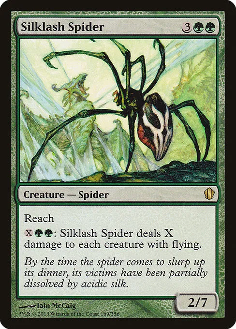 Silklash Spider · Commander 2013 169/356
