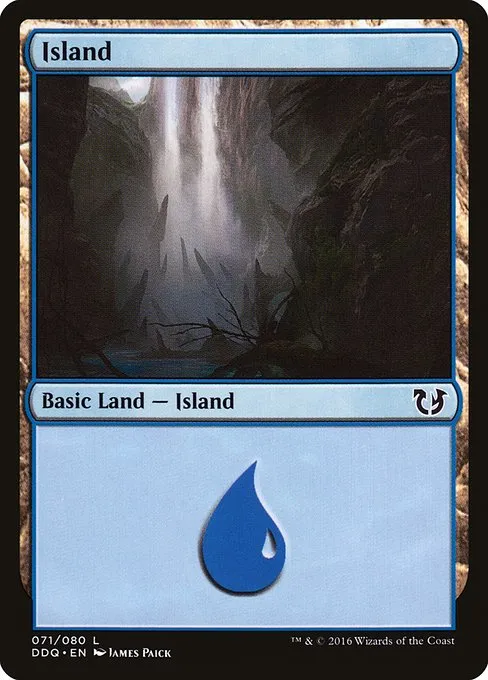 Island · Duel Decks: Blessed vs. Cursed 71/80