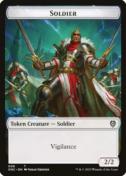 Soldier · Phyrexia: All Will Be One Commander Tokens 8/23