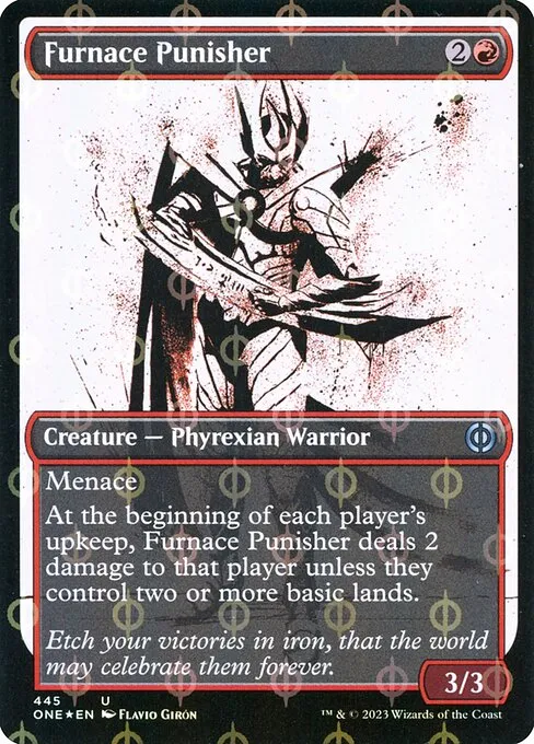 Furnace Punisher · Phyrexia: All Will Be One 445/479