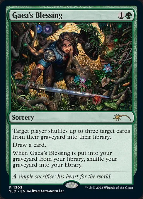 Gaea's Blessing · Secret Lair Drop 1303/2547