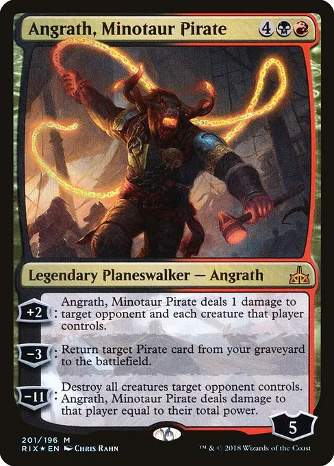 Angrath, Minotaur Pirate · Rivals of Ixalan 201/205