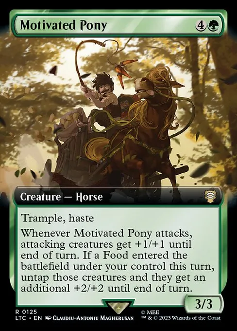 Motivated Pony · Tales of Middle-earth Commander 125/591