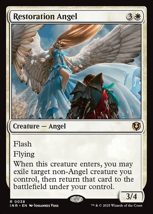 Restoration Angel · Innistrad Remastered 38/495