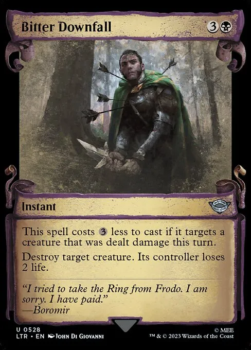 Bitter Downfall · The Lord of the Rings: Tales of Middle-earth 528/856