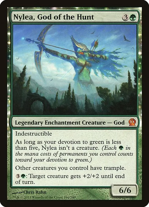 Nylea, God of the Hunt · Theros 166/249