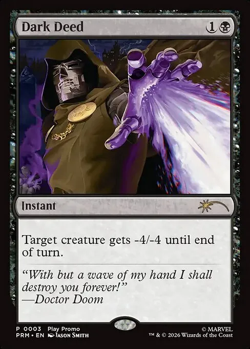 Dark Deed · Wizards Play Network 2026 12/13