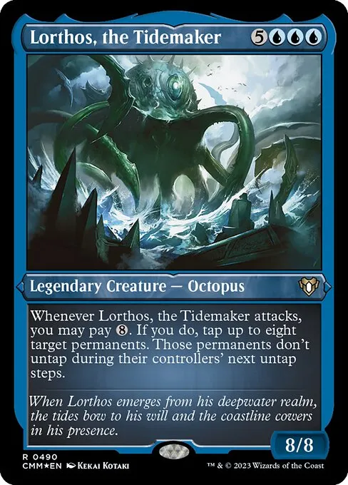 Lorthos, the Tidemaker · Commander Masters 490/1067