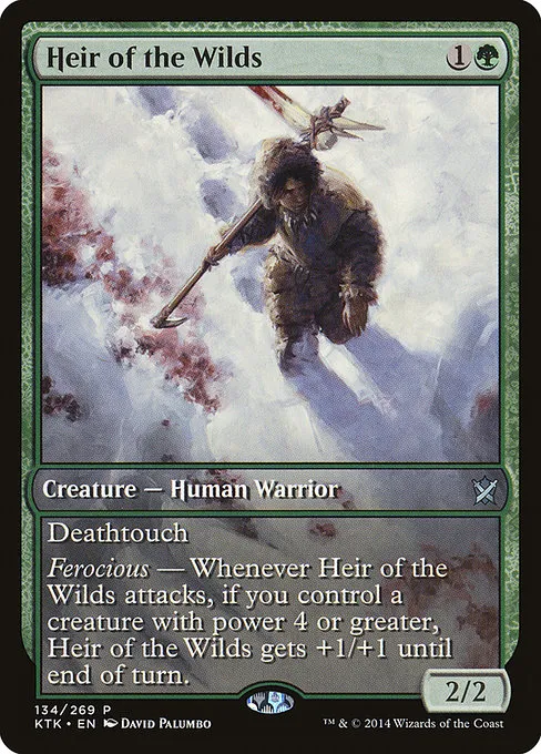 Heir of the Wilds · Khans of Tarkir Promos 134/56