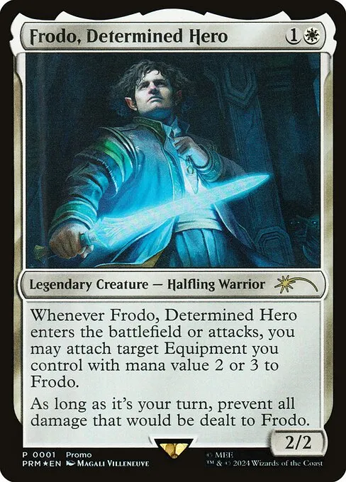 Frodo, Determined Hero · Tales of Middle-earth Deluxe Commander Kit 1/4