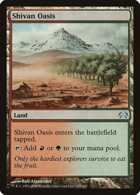 Shivan Oasis · Planechase 137/169