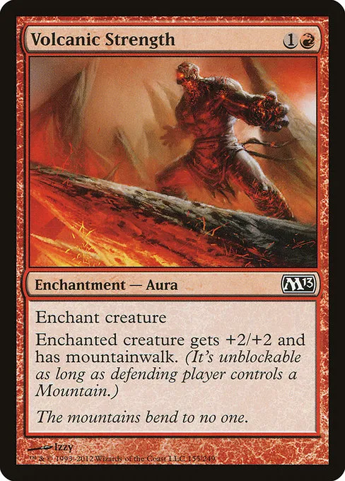 Volcanic Strength · Magic 2013 155/249