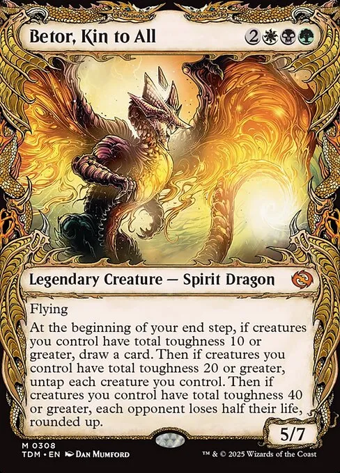 Betor, Kin to All · Tarkir: Dragonstorm 308/427