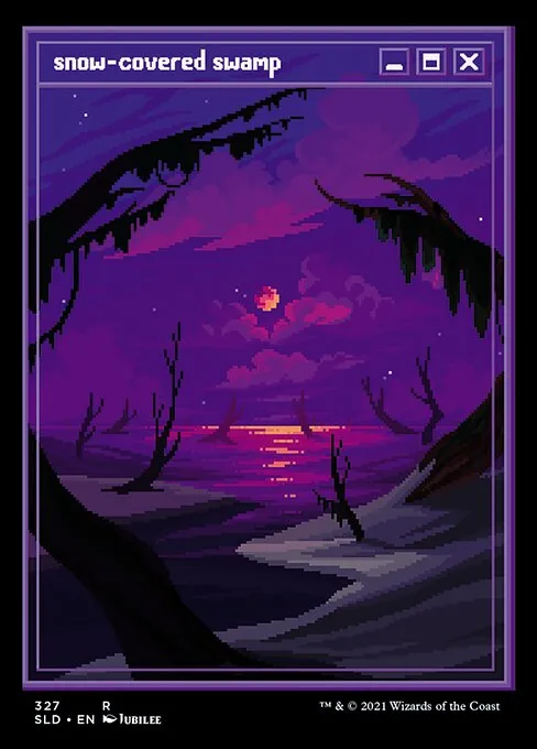 Snow-Covered Swamp · Secret Lair Drop 327/2547