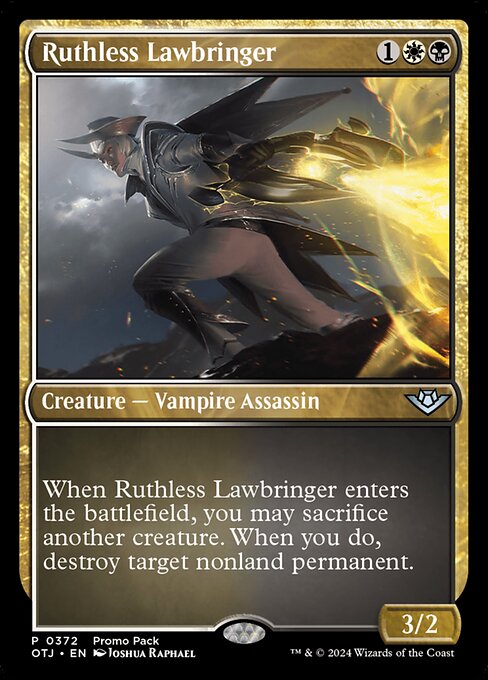 Ruthless Lawbringer · Outlaws of Thunder Junction 372/374