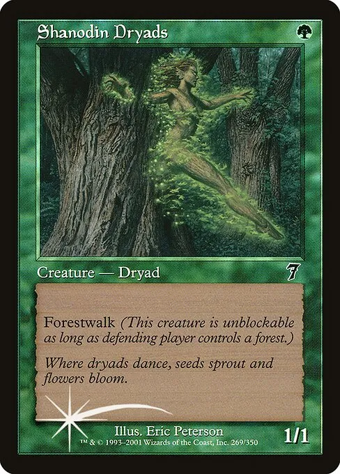 Shanodin Dryads · Seventh Edition 269★/708