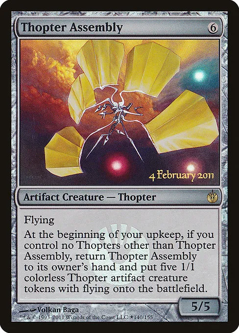 Thopter Assembly · Mirrodin Besieged Promos 140★/4