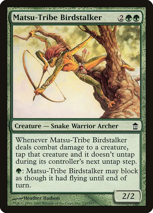 Matsu-Tribe Birdstalker · Saviors of Kamigawa 137/165