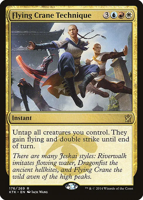 Flying Crane Technique · Khans of Tarkir 176/293